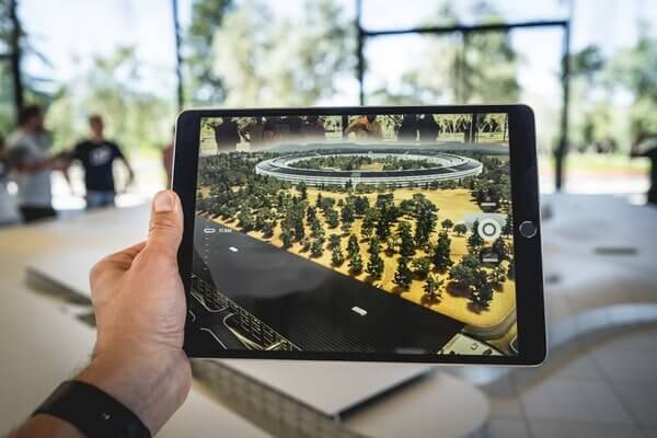 Ipad Tablet Landscape Drone VR App